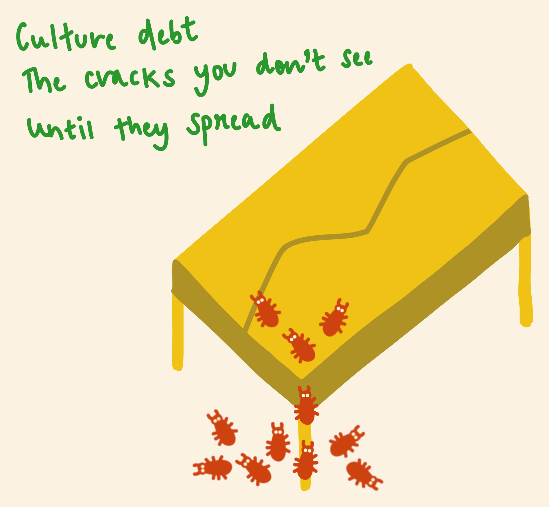 Culture debt: the cracks you don't see until they spread